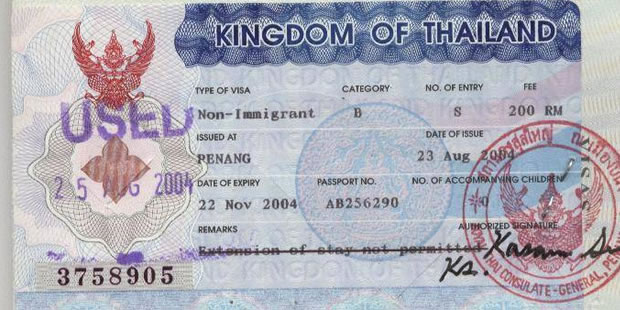 Business Visa in Thailand